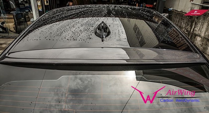BMW F26 X4 - 3D Design style carbon roof spoiler 02